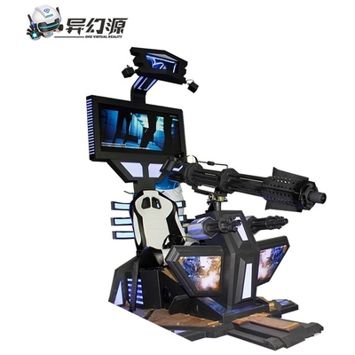 9D VR Arcade Equipment Gatling Hunting Shooting 3D Glasses Game VR Simulator