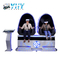 Coin Operated 9D VR Simulator Double Egg Chair 3 DOF With 21 Inch Panel