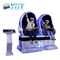 3 DOF Egg 9D VR Cinema Roller Coaster Shooting Game Machine For Amusement Park