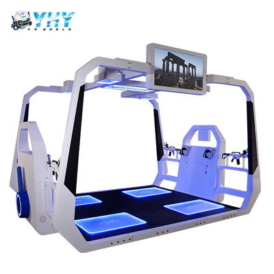 4 Players Virtual Reality Amusement Park Simulator 9D VR Gaming Platform