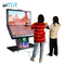 55 Inches Coin Operated Arcade Machine 4 Players Double Screen Hunting CS Gaming