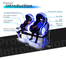 Interactive VR Egg Chair All In One 9D Virtual Reality Gaming Chair For 2 Players