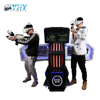 1500W VR Shooting Simulator 32'' Touch Screen Two Players Small Space Folded