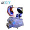 Arcade Game VR Simulator 2.5KW 3 DOF 9D VR Racing Car For Water Park