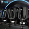 Three Players Full Motion VR Simulator Cockpit Super Rotation Roller Coaster Game