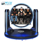 220V Game VR Simulator Patent Roller Coaster 3 Seats Virtual Reality Chair Gaming Set
