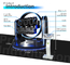 3 Players 360 720 1080 9D VR Game Machine Roller Coaster Simulator