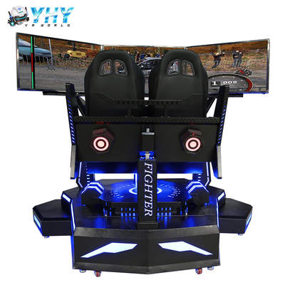 Indoor Amusement 3 Screen Racing Simulator 3 Dof Motion 4D Car Game Machine