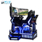 VR Zone 3 Screen Driving Simulator One Player Acrylic Led Light 3 Dof Electric Cylinder