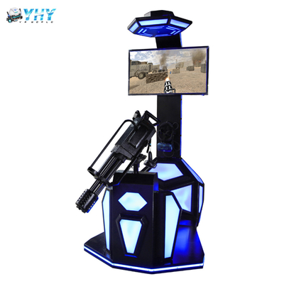 9D VR shooting game cinema simulator Gatling VR Fighting Game Machine