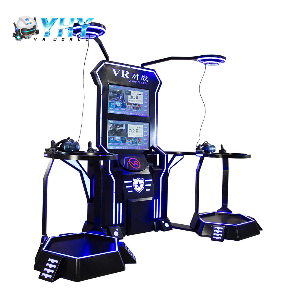 Virtual Vr Game Machine 1KW VR Shooting Simulator Virtual Reality 2 Players Battle Game Machine
