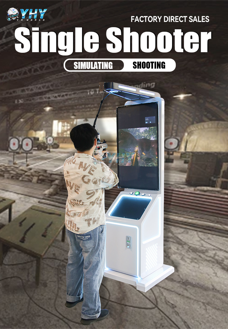 Revolver Vr Game YHY Vr Shooting Simulator Virtual Reality Gun Game Machine Arcade ...