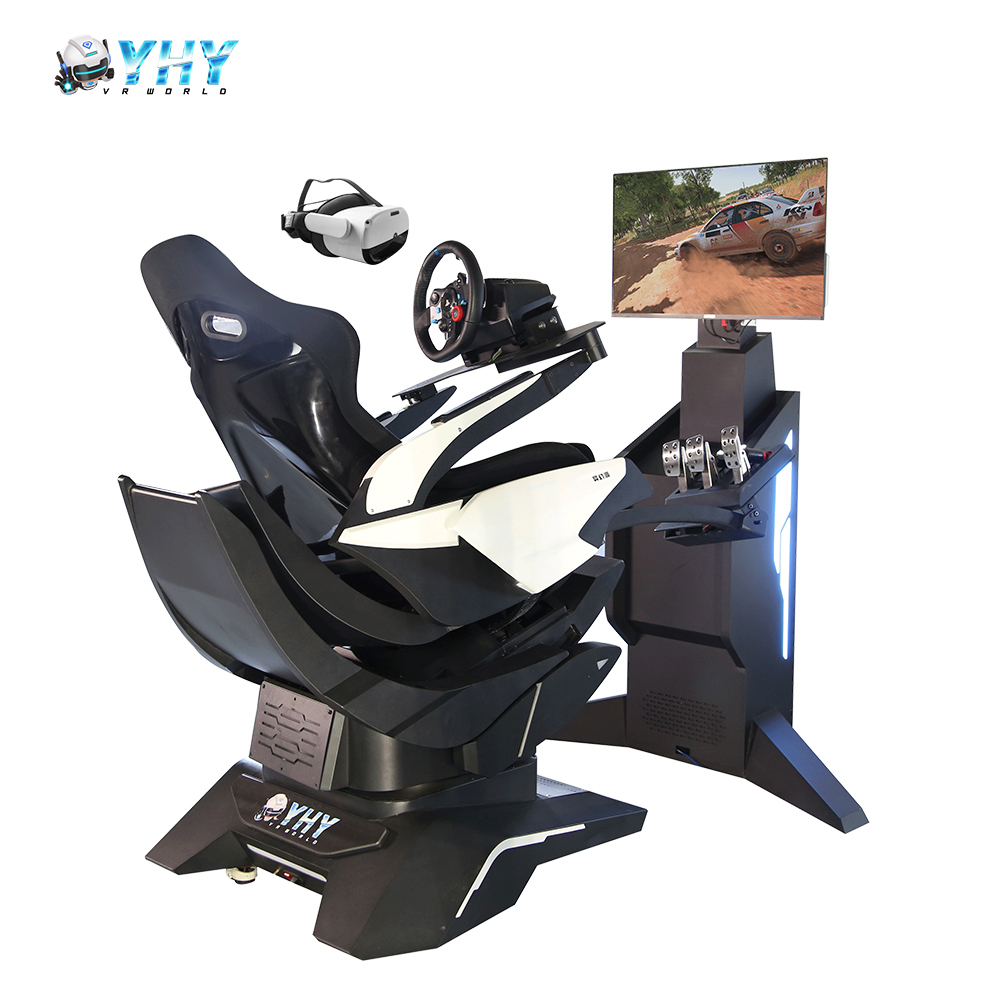 Japanese Virtual Racing 9d VR Racing Virtual Reality 3DOF Arcade Three Screen Vr Racing Simulator