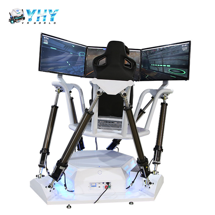 6 DoF Car Racing Games Race Simulator VR Driving Arcade Game Machine ...