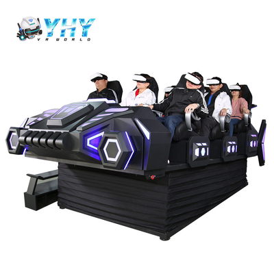 Indoor Water Park 7KW 9D VR Cinema 9 Seats 182 Movies