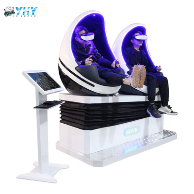 Shopping Mall 9D VR Simulator Double Egg Cinema Acrylic Material