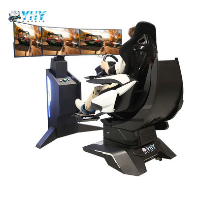 9D VR Indoor Amusement Park F1 Simulator 3 Screen Racing Car Driving for Sale