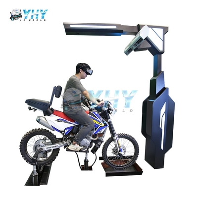 6-Person VR Motorcycle Simulator Project with 3.5KW Power & Adjustable Backrest