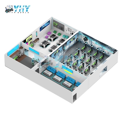 One Stop Solution Virtual Reality Simulator 6-Seats 9D Vr motorcycle Ride Machine