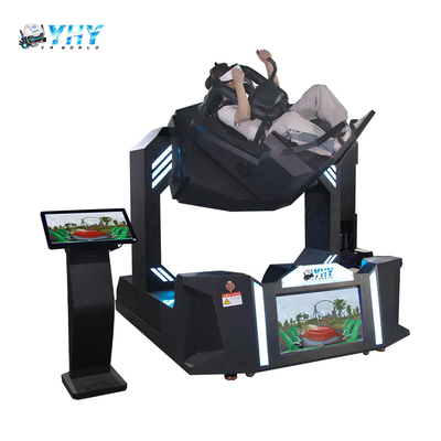 YHY VR 360 Simulator Virtual Reality 720 Degree Roller Coaster Single Seat 9d Cinema Simulate Machine in Arcade Center 
