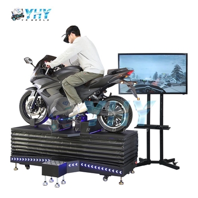 Indoor Amusement Park VR Racing Motorcycle Simulator For Sale