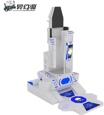 Single Standing VR 9D Simulator Gaming Rocket VR Virtual Reality Simulator