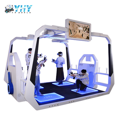 Multiplayer Virtual Reality Equipment Interactive 220V 4 Player VR Games