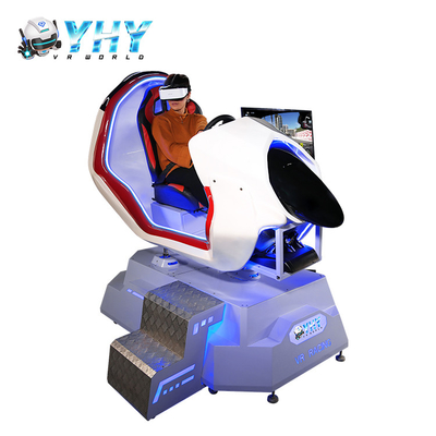 Portable Car Driving Virtual Reality Games 220V Coin Operated VR Racing Simulator