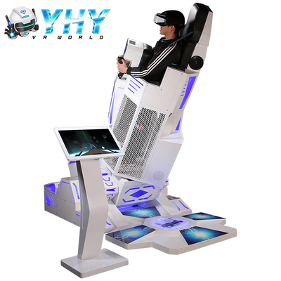360 Degree Rotating VR Theme Parks Standing Rocket Interactive Virtual Reality