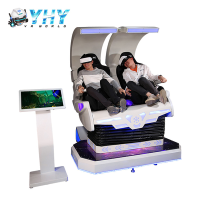 Godzilla 9D Virtual Reality Ride Double Motion Egg Chair 360 VR Simulator