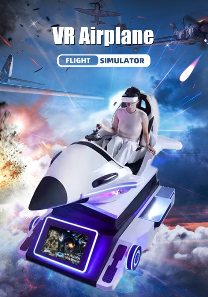 Flight Simulation Software Vr Virtual Reality Flight Simulator VR Airplan Game Machine with Joystick ...